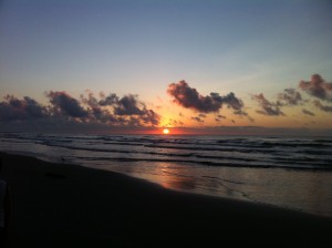 Sunrise on Padre