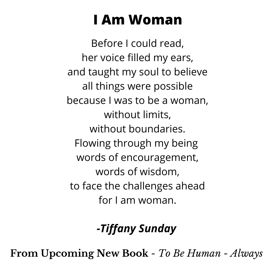 National Womens History Month Poem I Am Woman